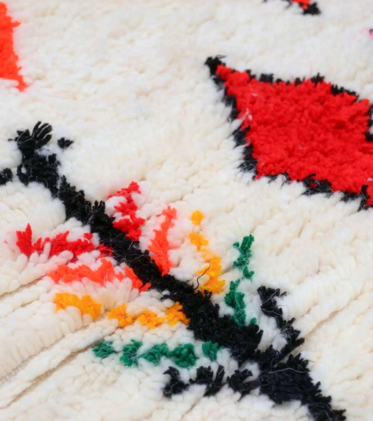 Electric Bohemian Azilal Rug - handwoven Moroccan rug