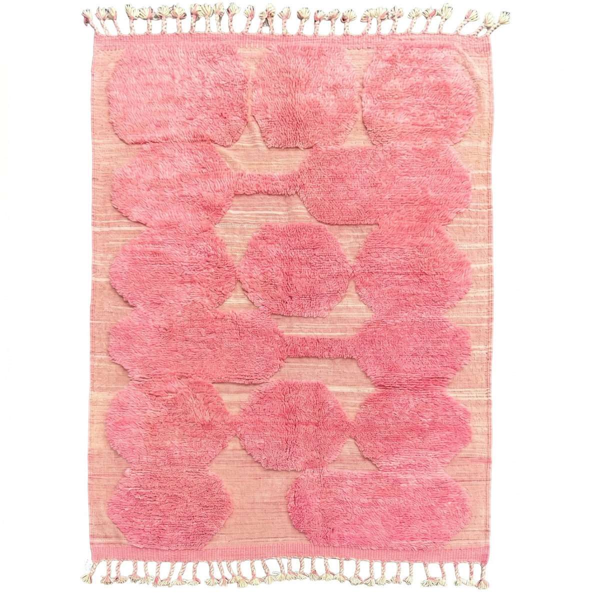 The Rose Quartz Tufted Beni Ourain Rug