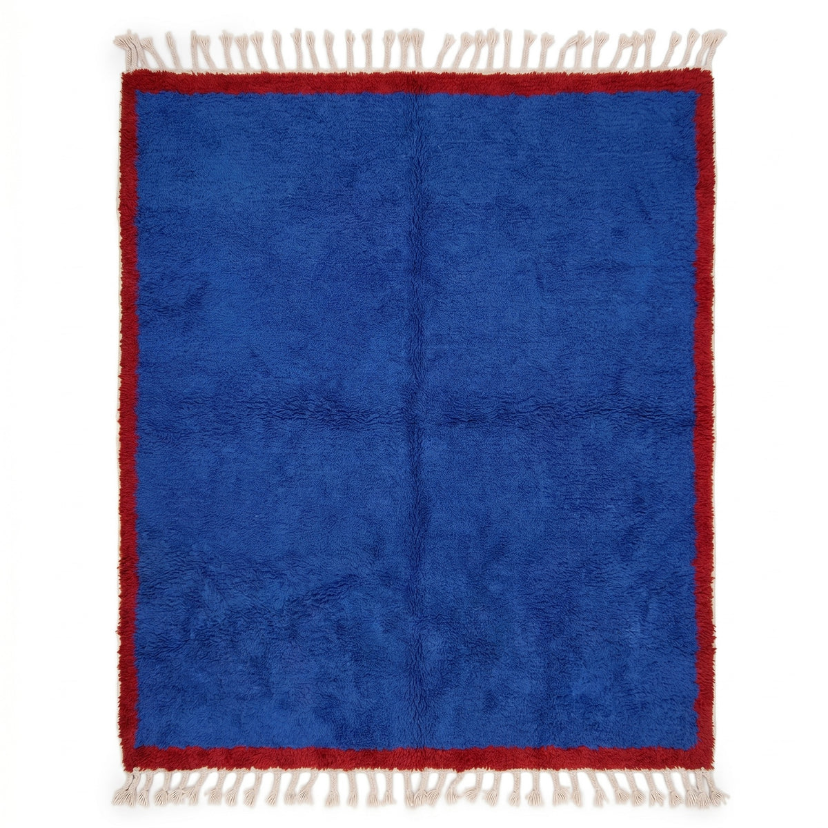 Cobalt Blue Beni Ourain Rug